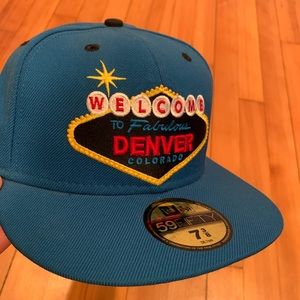 NewEra “Welcome to Denver” fitted hat sz 7 3/8